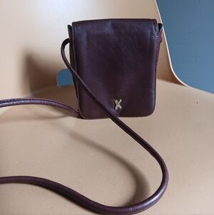 Vintage Paloma Picasso Brown Small Crossbody Bag